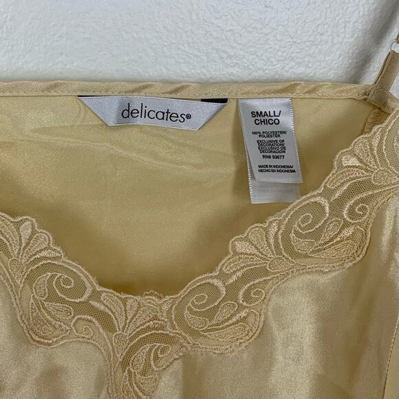 delicates Lingerie Leg Slit Slip Dress - Picture 4 of 5